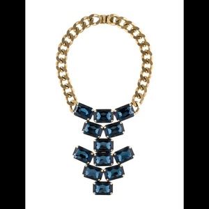 Janis Savitt Blue Montana Crystal Necklace